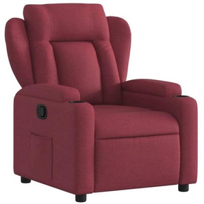 Relaxsessel Weinrot Stoff Vidaxl