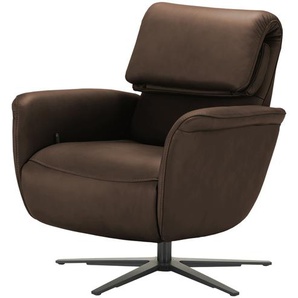 Hukla Relaxsessel  Yuna ¦ braun ¦ Maße (cm): B: 78 H: 88 T: 82.0