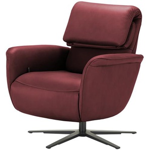 Hukla Relaxsessel  Yuna ¦ rot ¦ Maße (cm): B: 78 H: 88 T: 82.0