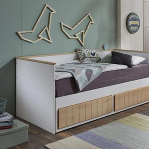 Relita Funktionsbett, mit Lattenrost, Schubkästen und Auszug auf 180x200 cm
