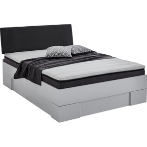 Stauraumbett RELITA Sandro Betten Gr. Mit Schublade auf Rollen, Liegefläche B/L: 140 cm x 200 cm Betthöhe: 40 cm, H3, Bonnell-Federkernmatratze, weiß Stauraumbetten Betten mit Schublade