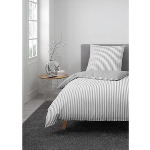 Renforcé Bettwäsche Herringbone 100% Baumwolle