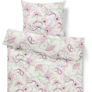 Renforcé-Bettwäsche, Paisley, Normalgröße