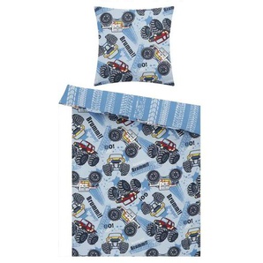 Renforcé Wende-Bettwäsche Brooom | mehrfarbig | 135 cm |