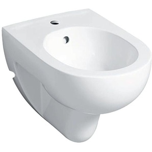 Geberit - Renova Wandbidet Tiefe 55cm, Überlauf sichtbar, weiß