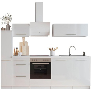 RESPEKTA Küche Amanda, Breite 250 cm, mit Soft-Close, exklusiver Konfiguration für