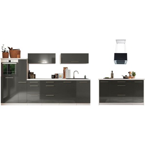 Küchenzeilen & Küchenblöcke in Grau Preisvergleich 24 Moebel 