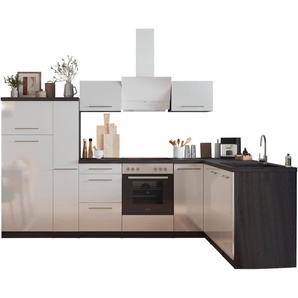 RESPEKTA Küche Amanda, Breite 290 cm, mit Soft-Close, exklusiver Konfiguration für