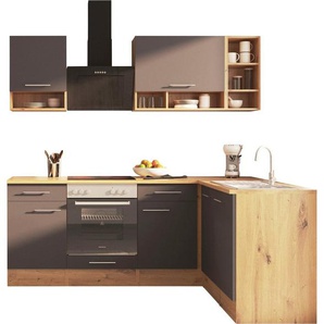 RESPEKTA Küche Hilde, Breite 220 cm, wechselseitig aufbaubar, exkl. Konfiguration für