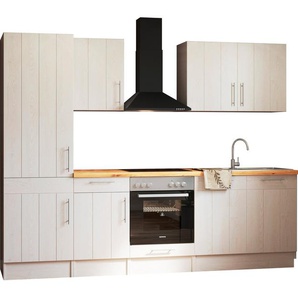 RESPEKTA Küchenzeile Anton, Breite 270 cm, mit Soft-Close, in exklusiver Konfiguration für