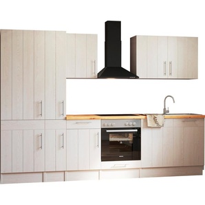 RESPEKTA Küchenzeile Anton, Breite 300 cm, mit Soft-Close, in exklusiver Konfiguration für