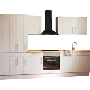 RESPEKTA Küchenzeile Anton, Breite 310 cm, mit Soft-Close, in exklusiver Konfiguration für