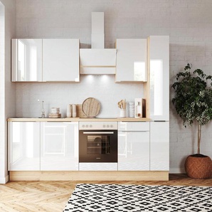 RESPEKTA Küchenzeile Safado aus der Serie Marleen, Breite 250 cm, mit Soft-Close, in exklusiver Konfiguration für