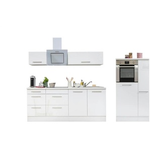 Respekta Küchenzeile | weiß | 300 cm | 200 cm |