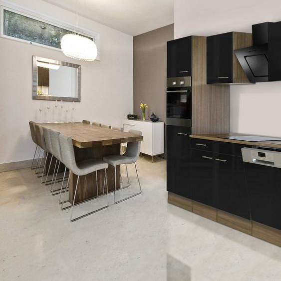 Küchenzeilen & Küchenblöcke in Schwarz Preisvergleich | Moebel 24