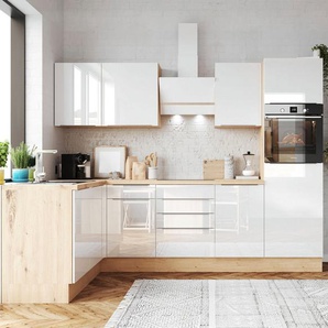 RESPEKTA Küchenzeile Safado aus der Serie Marleen, Breite 280 cm, mit Soft-Close, in exklusiver Konfiguration für
