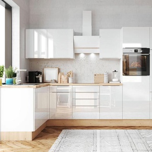 RESPEKTA Küchenzeile Safado aus der Serie Marleen, Breite 340 cm, mit Soft-Close, in exklusiver Konfiguration für