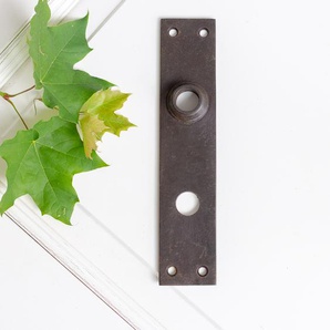 Langschild für WC-Türen - Einzeln | Eisen braun