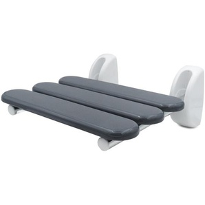 RIDDER Klappbarer Duschsitz Pro Grau