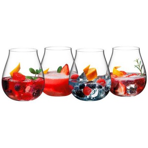 Riedel Ginglas Contemporary, Klar, Glas, 4-teilig, 762 ml, 21.9x13x21.9 cm, Essen & Trinken, Gläser, Longdrinkgläser