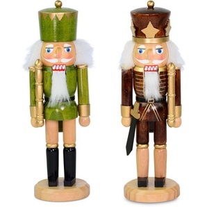 RIFFELMACHER & WEINBERGER Weihnachtsfigur Nußknacker, Weihnachtsdeko (Set, 2 St), aus Holz