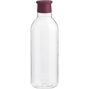 RIG-TIG by stelton DRINK-IT Wasserflasche - aubergine - 0,75 Liter - 25x8x8 cm