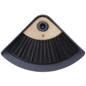 RIG-TIG by stelton SWEEP-IT Kehrschaufel & Handfeger - cool grey - B 28 cm x H 19,5 cm
