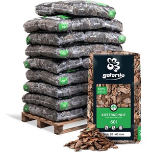 Rindenmulch Kiefer Grob 60l x 26 Sack 1560l - Galamio
