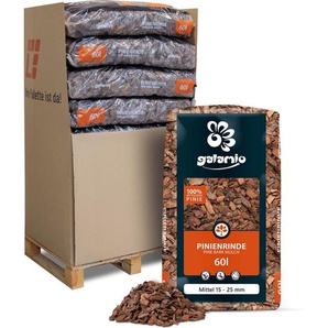 Rindenmulch Pinie Mittel 60l x 13 Sack 780l - Galamio