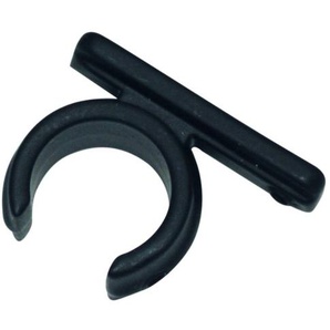 Ring-Adapter für Universal Wandträger Memphis Ø 16 mm Schwarz-Matt