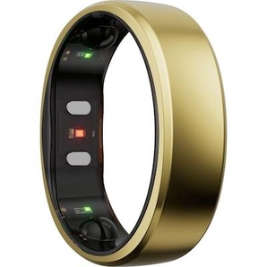 RingConn Smart Ring Gen2 für Frauen und Männer - Schlaf- und Fitness Tracking Wearable - Herzfrequenz - Königgold Größe 14 RCA-01-G-14