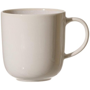 Ritzenhoff Breker Becher Laredo, Creme, Keramik, 400 ml, 9x10x13 cm, Kaffee & Tee, Tassen, Kaffeebecher