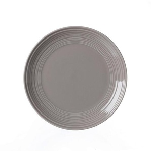 Ritzenhoff Breker Dessertteller Levi, Grau, Keramik, rund, 21x2x21 cm, Essen & Trinken, Geschirr, Teller, Kuchenteller