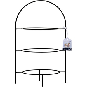 Ritzenhoff Breker Etagere Tjäna, Metall, rund, 27 cm, Tragegriff, Tischkultur & Servieren, Etageren