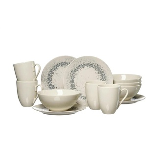 Ritzenhoff & Breker Kaffeeservice 12-teilig Cecina ¦ creme ¦ Steinzeug/Steingut ¦ Maße (cm): B: 26 H: 28