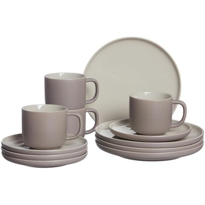 Ritzenhoff & Breker Kaffeeservice, 12-teilig  Jasper | braun | Steinzeug, Steinzeug/Steingut | 30 cm | 28 cm |