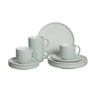 Ritzenhoff & Breker Kaffeeservice 12-teilig Jasper - türkis/petrol - Steinzeug/Steingut - 30 cm - 28 cm | Möbel Kraft