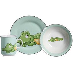 Ritzenhoff & Breker Kinderset Koko - grün - Porzellan - 27 cm - 15 cm | Möbel Kraft