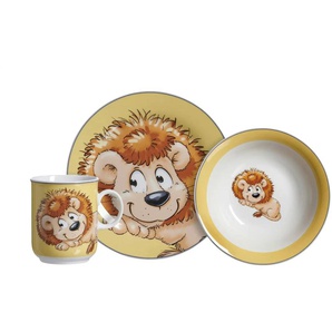 Ritzenhoff & Breker Kinderset Leo - mehrfarbig - Porzellan - 27 cm - 15 cm | Möbel Kraft