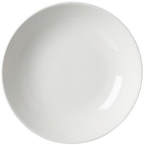 Ritzenhoff Breker Suppenteller Levi, Weiß, Keramik, rund, 22x5x22 cm, Essen & Trinken, Geschirr, Teller, Suppenteller