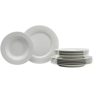 Ritzenhoff & Breker Tafelservice  12-teilig  Sofia ¦ weiß ¦ Porzellan