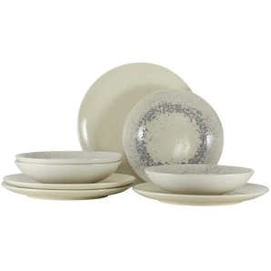 Ritzenhoff & Breker Tafelservice 8-teilig Cecina ¦ creme ¦ Steinzeug/Steingut ¦ Maße (cm): B: 34 H: 22