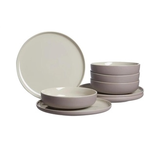 Ritzenhoff & Breker Tafelservice 8-teilig Jasper | braun | Steinzeug/Steingut | 30 cm | 34 cm |