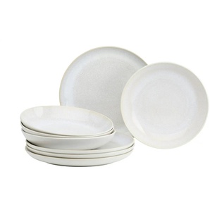 Ritzenhoff & Breker Tafelservice  8-teilig  Laredo ¦ beige ¦ Steinzeug/Steingut