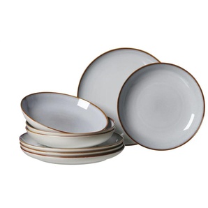 Ritzenhoff & Breker Tafelservice | grau | Steinzeug/Steingut |