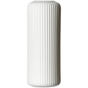 Ritzenhoff Breker Vase Nora, Weiß, Keramik, 10x24x10 cm, Dekoration, Vasen, Keramikvasen