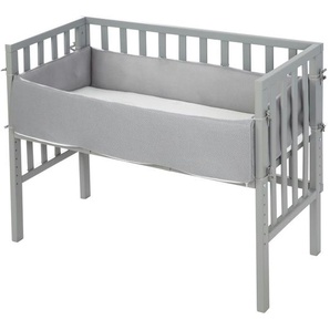 Roba Beistellbett - grau - Materialmix - 47 cm - 75,5 cm | Möbel Kraft