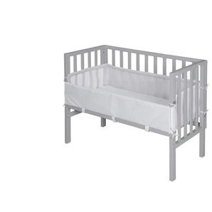 Roba Beistellbett  Style ¦ grau ¦ Maße (cm): B: 47 H: 77,5