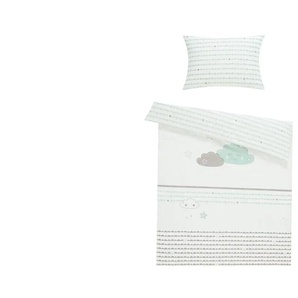 Roba Bettwäsche 2-teilig  Happy Cloud - weiß - Baumwolle - 100 cm | Möbel Kraft