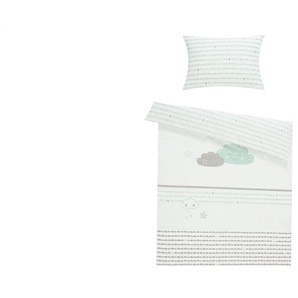 Roba Bettwäsche 2-teilig Happy Cloud - weiß - Materialmix - 100 cm | Möbel Kraft